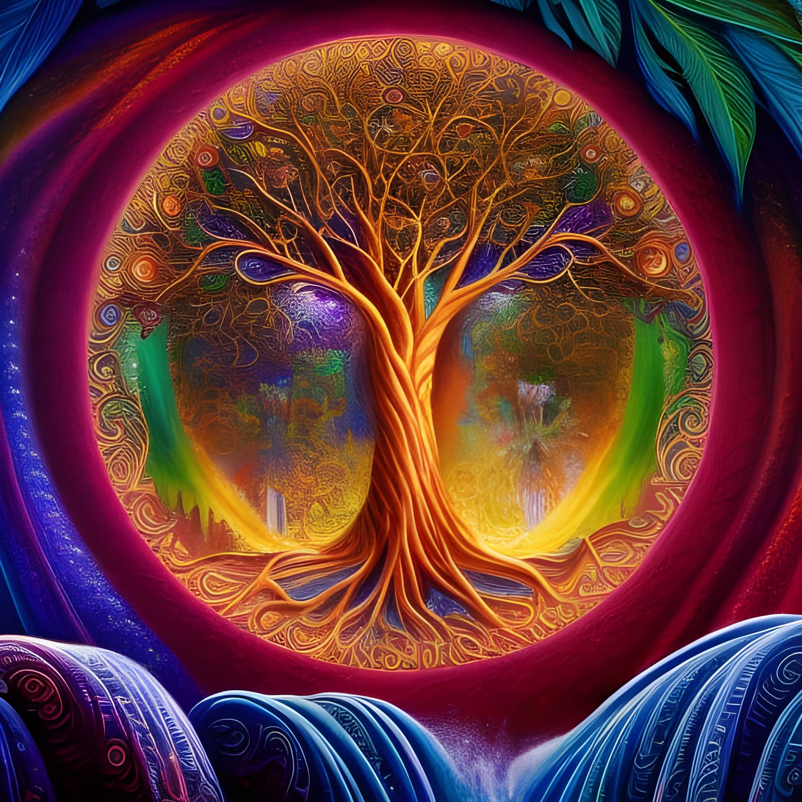 Tree of life   by @Chrysantheme