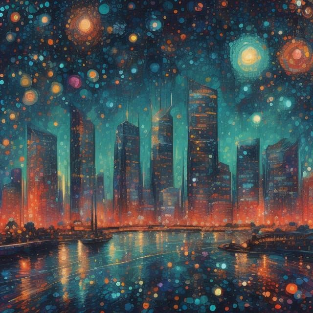 City of Colour  by @Murpho