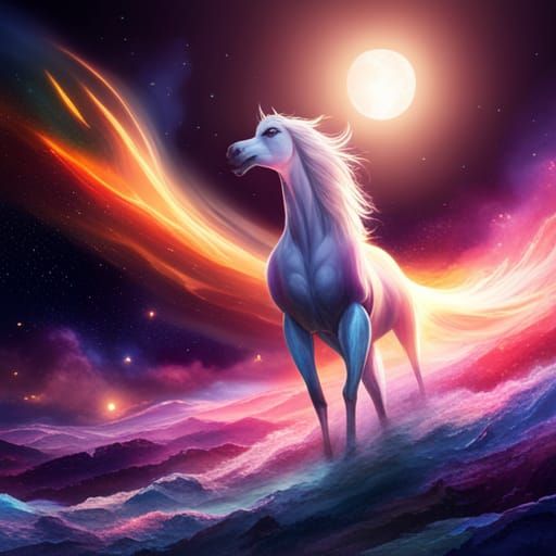 Galaxy Horse, Celestial Guardian.