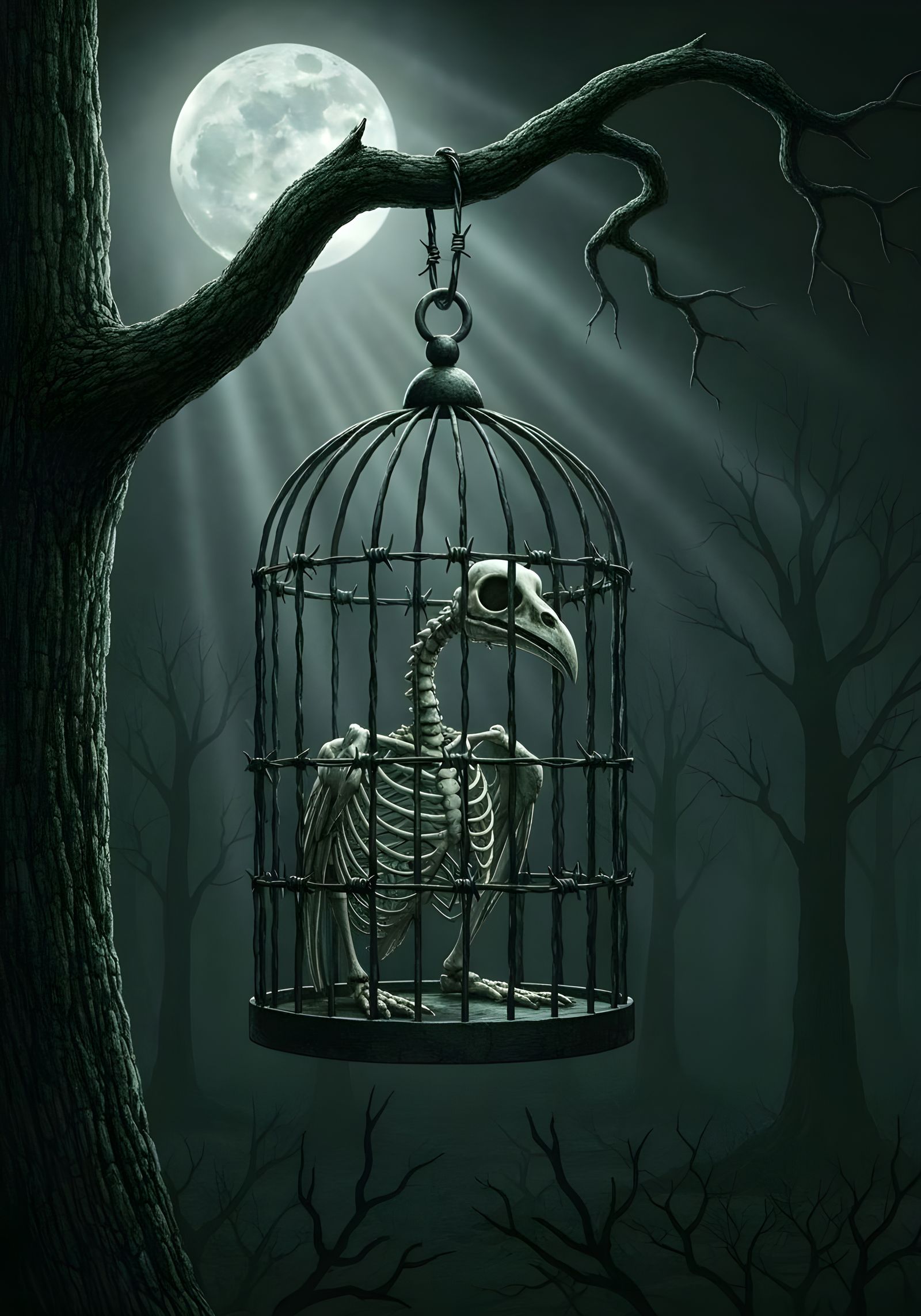 CAGED FEAR   by @Gordon Freeman