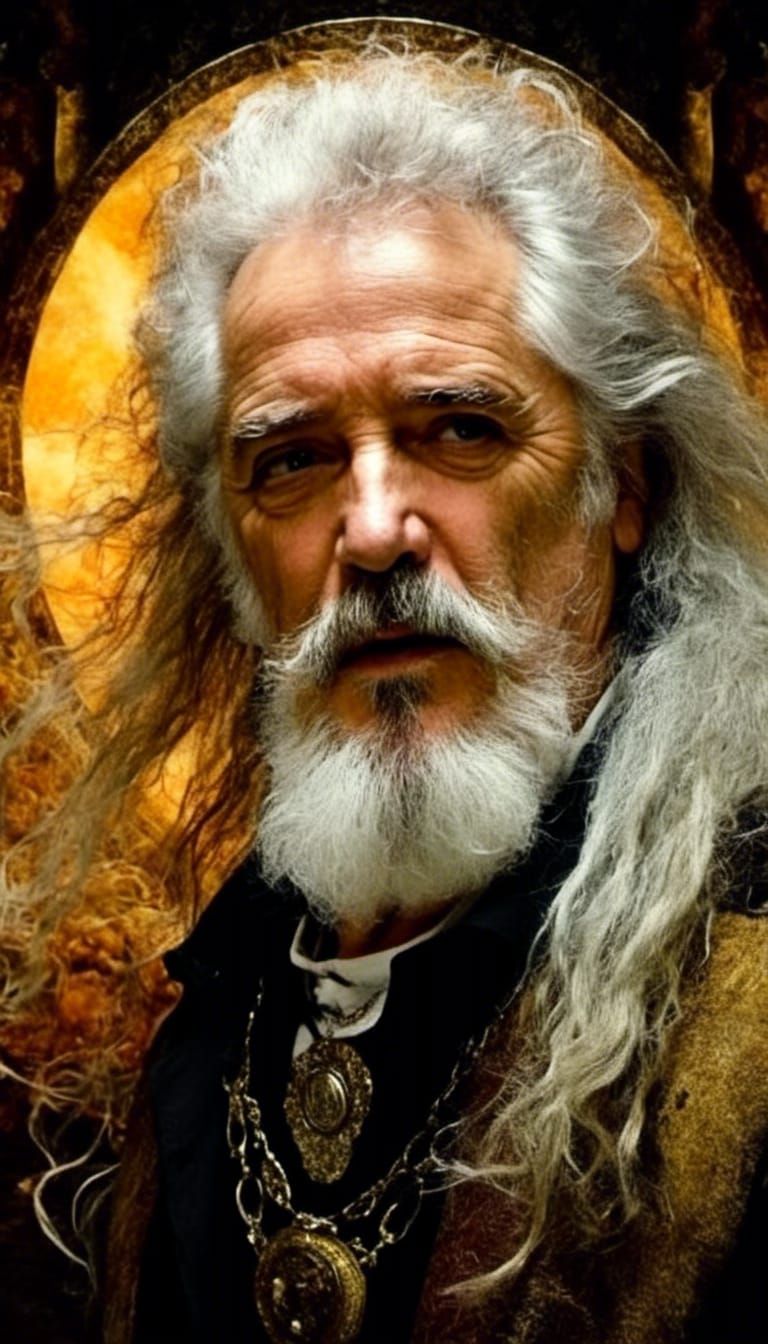 ANOTHER ART NOUVEAU WIZARD PORTRAIT 2