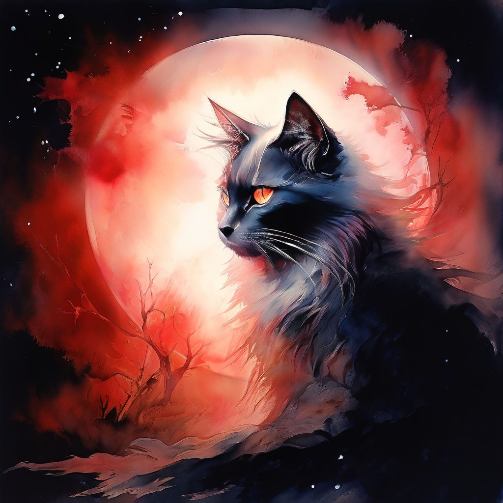 Red Moon Black Cat