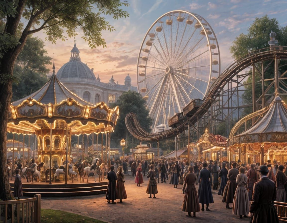 Victorian carousel  by @John from Youngstown