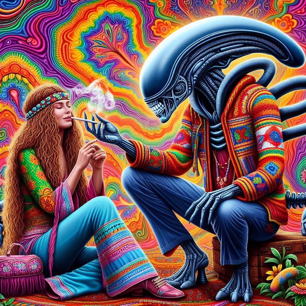 Hippy Alien