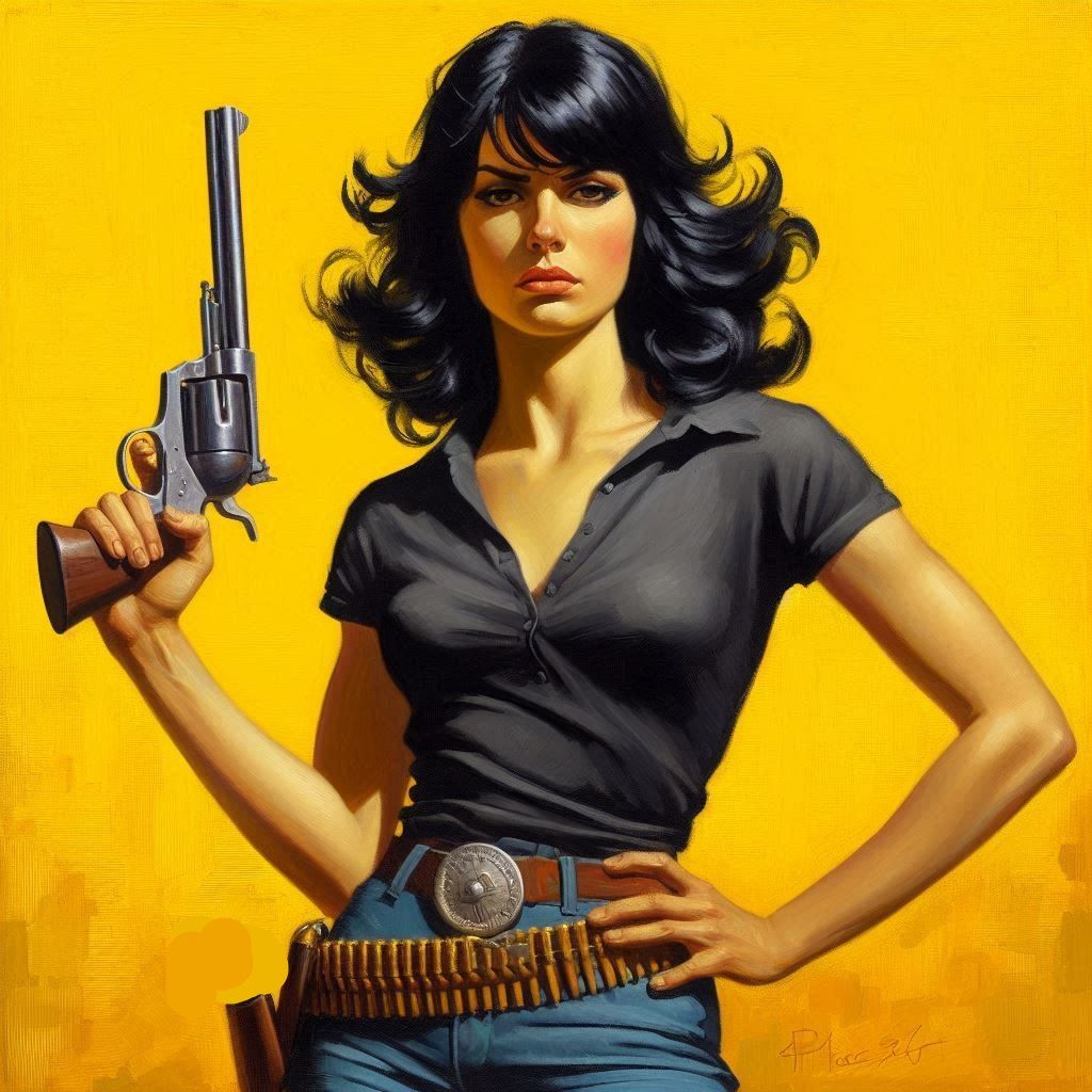 Modesty Blaise Goes West