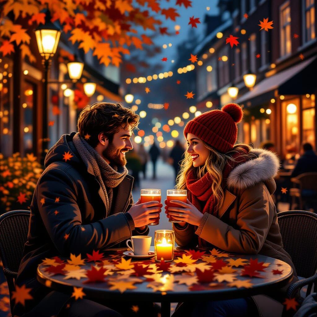 Ending The Night With A Warm Glass Of Cider  by @possom2009