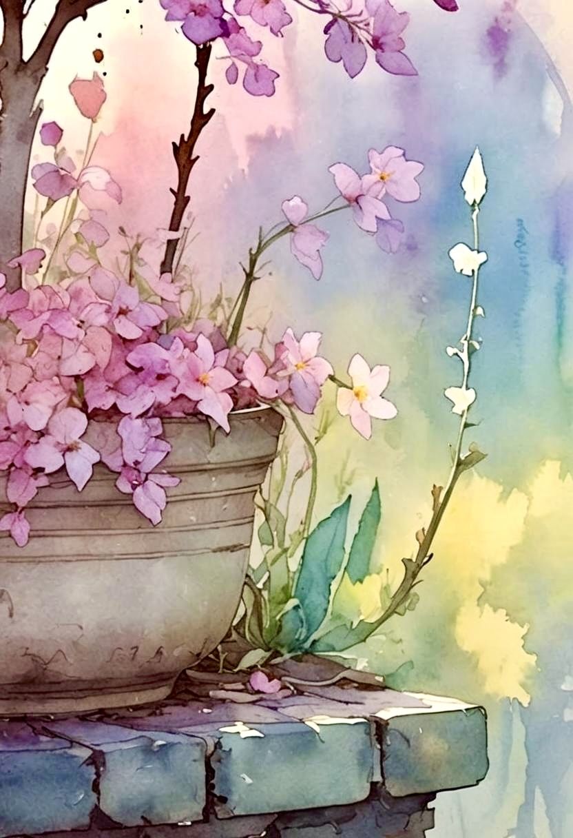 Watercolor painting