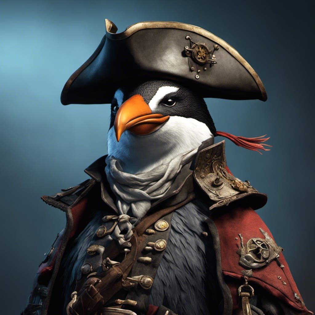 Penguin pirate
