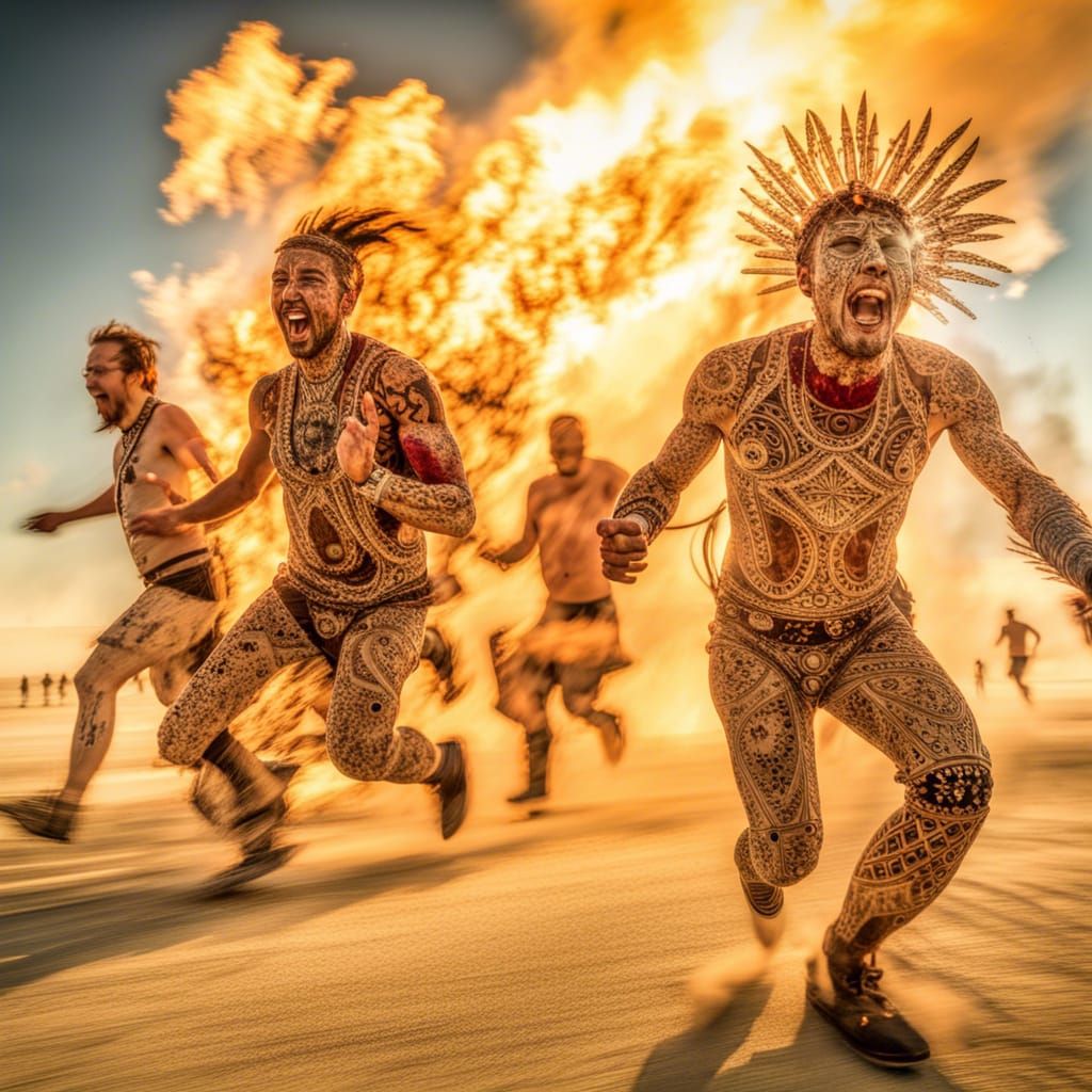 On fire