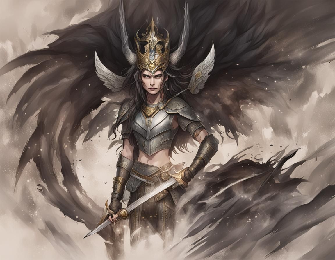 Beautiful Queen of the Valkries