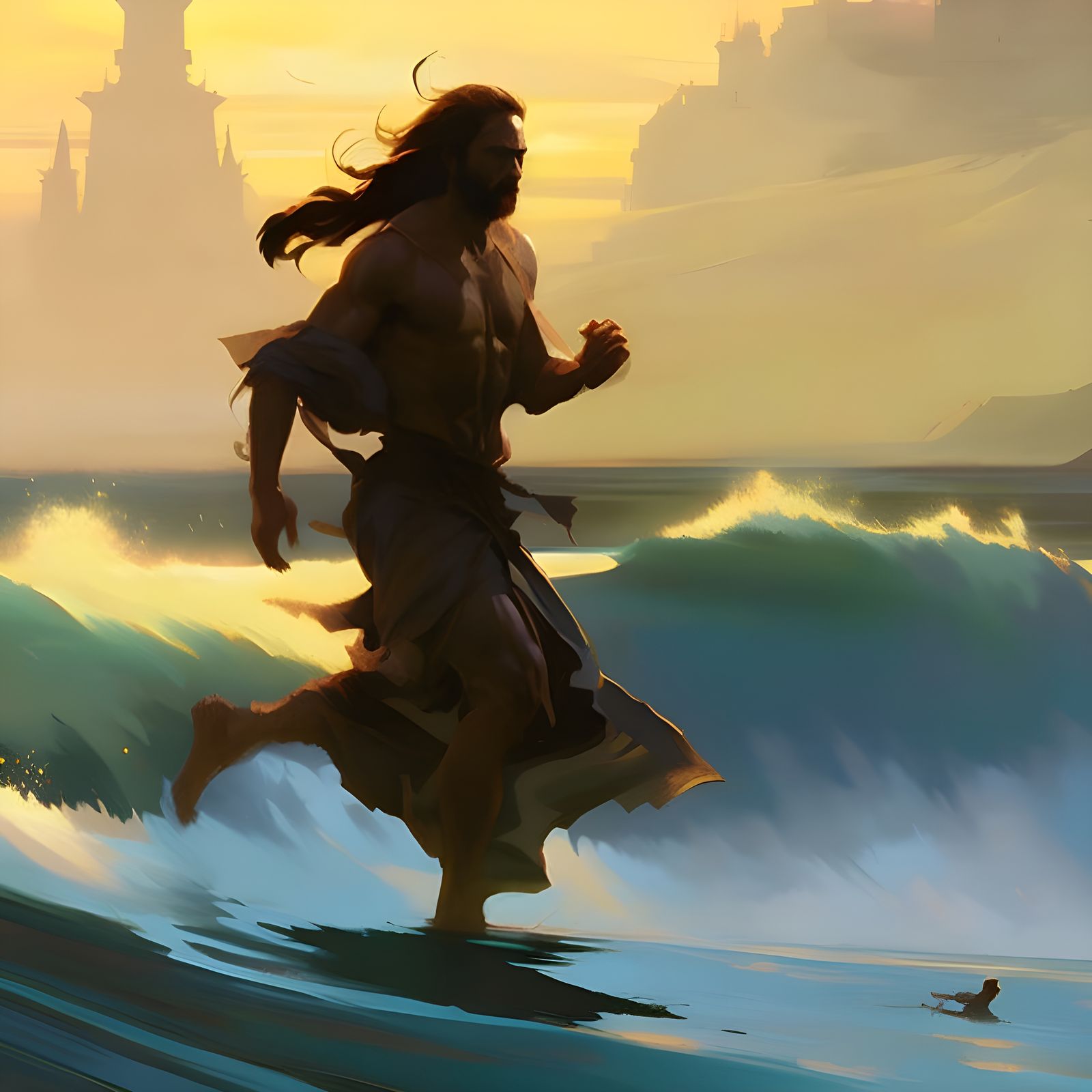 He can do more than just walk on water   by @Your-only-friend-the-Andy