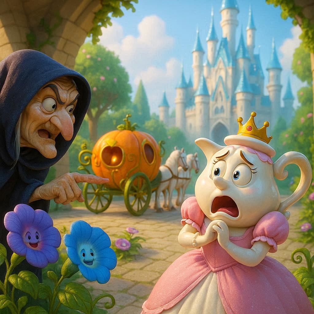 Steeping Beauty and the Evil Witch