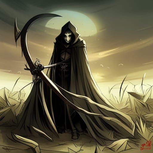 Anime Character Drawing Challenge #2 |||| The Grim Reaper of Steemit !! —  Steemit