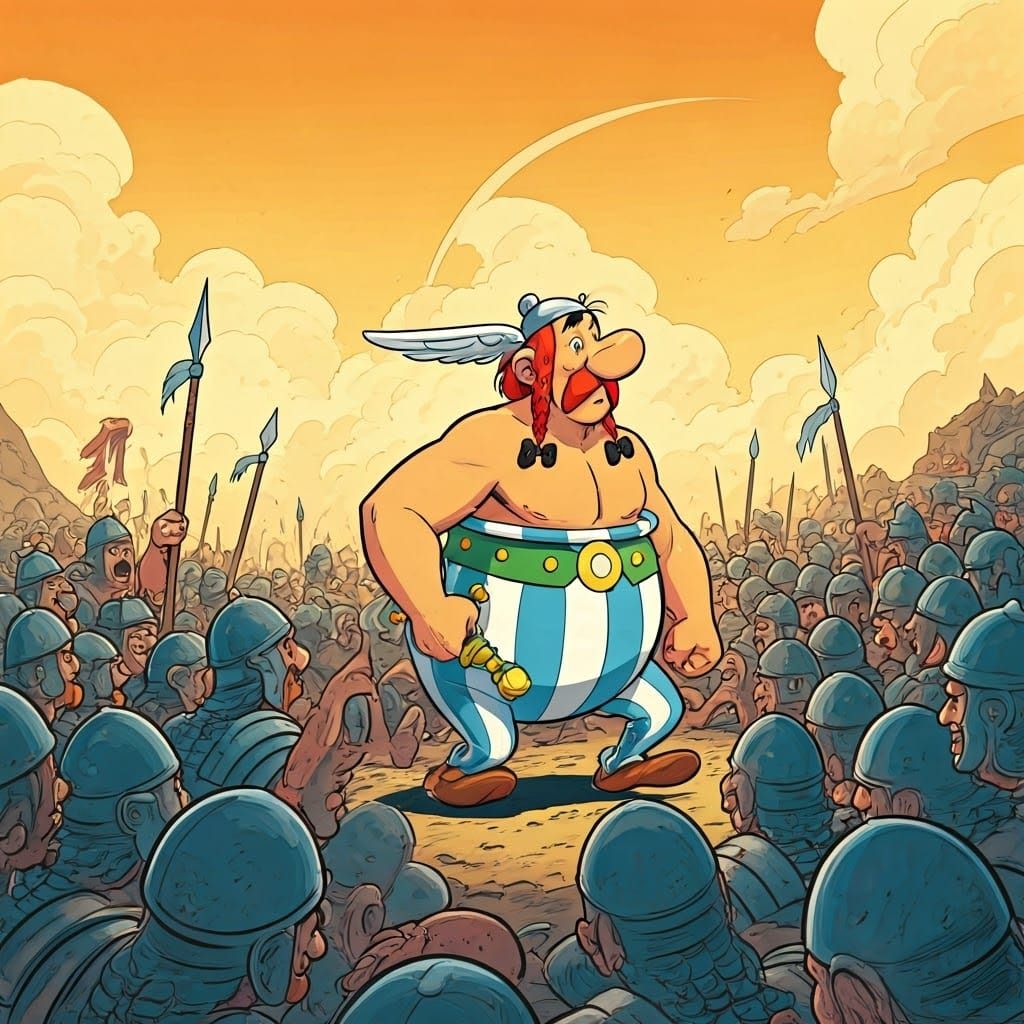 Fighting over 500 Romans? No problem!  by @Castorix