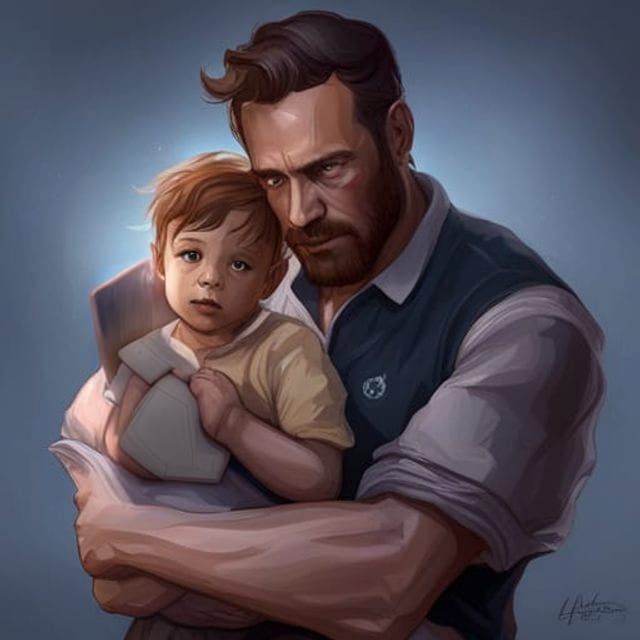 Fatherhood - AI Generated Artwork - NightCafe Creator