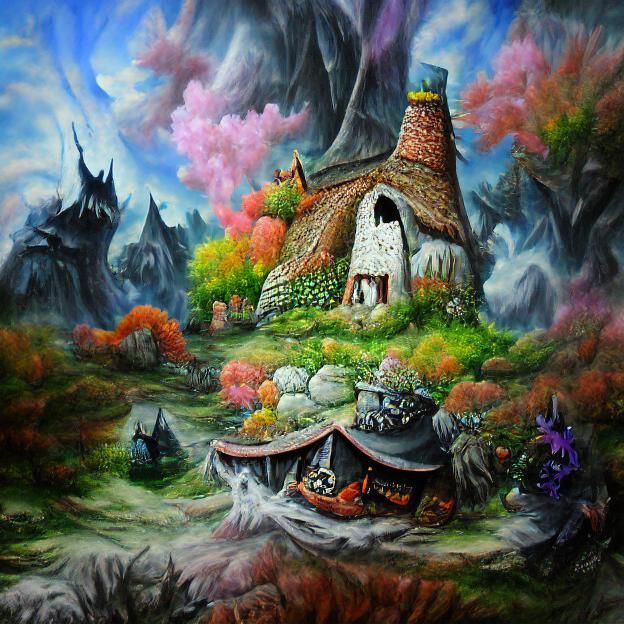 Witch's Hut in Wonderland