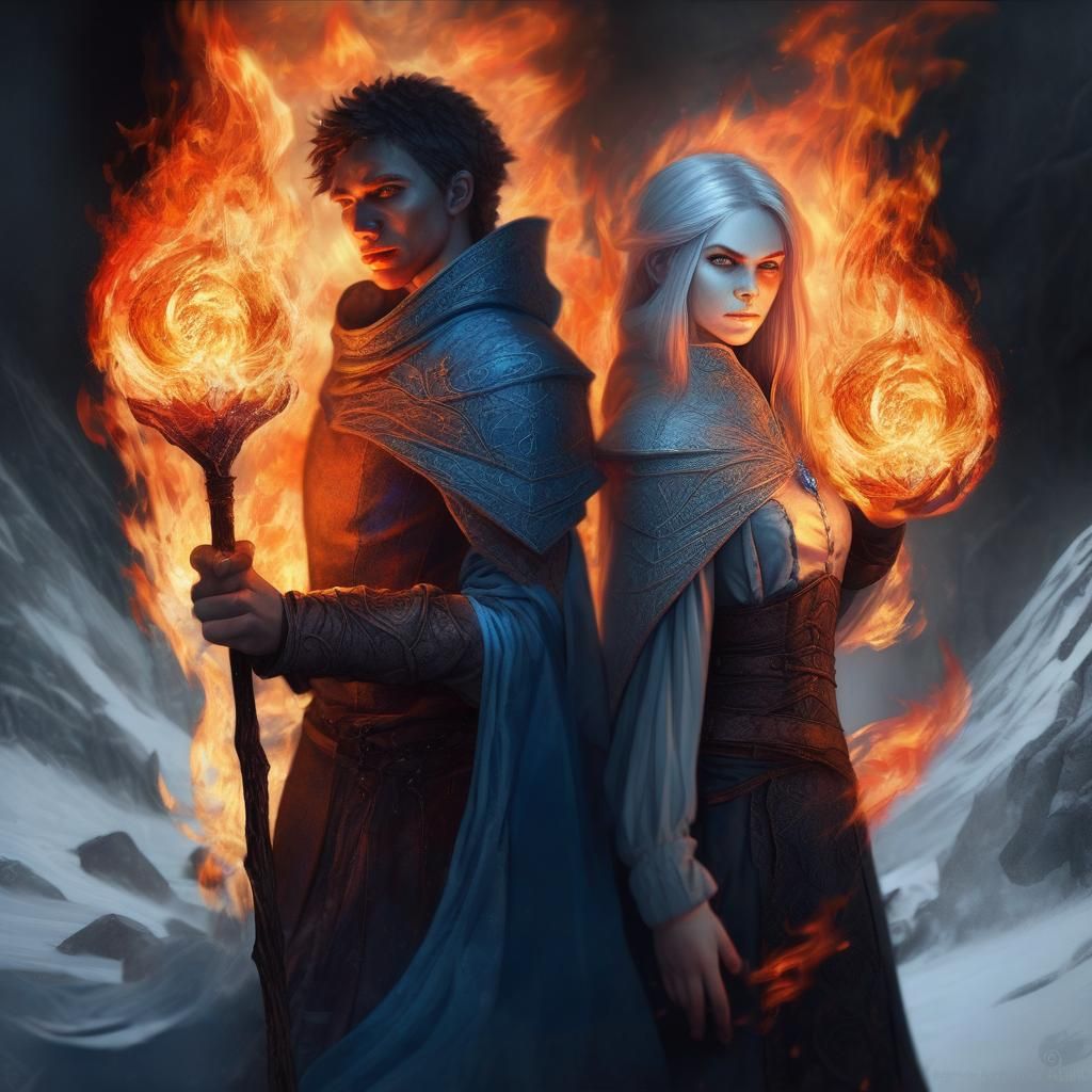 Brother and Sister Mages 1