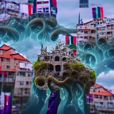 City Built Upon the Tentacles of the Kraken