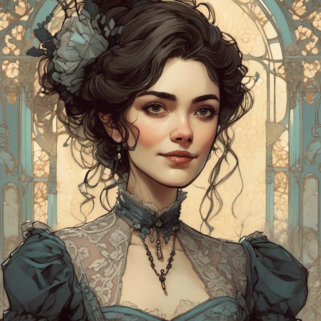 Victorian lace AI Generated Artwork NightCafe Creator