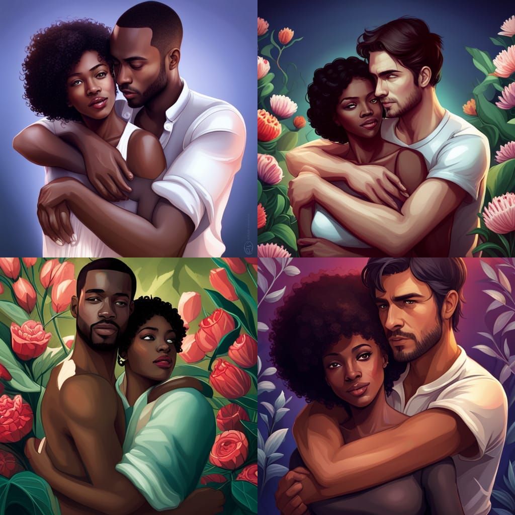 Lovely Couples - AI Generated Artwork - NightCafe Creator