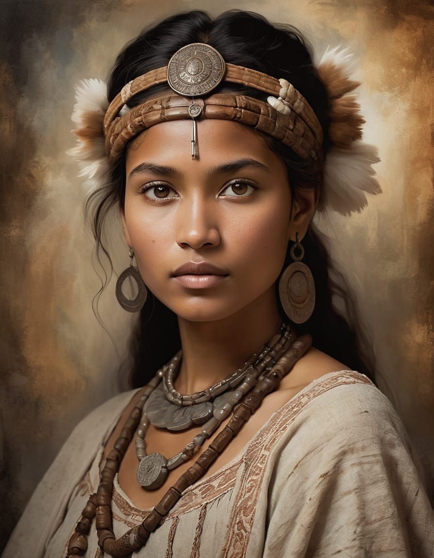 Mayan Girl!  by @Diligent