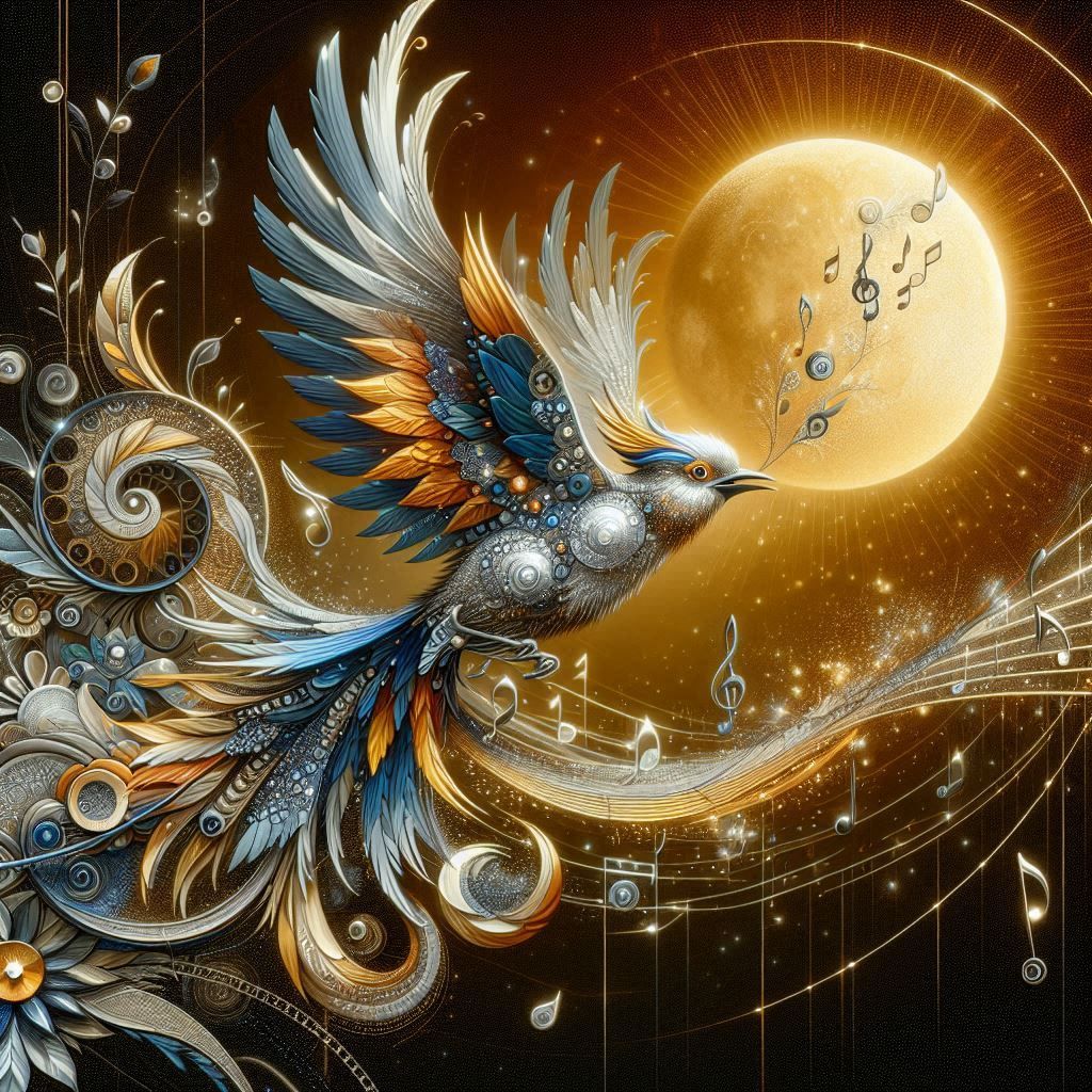 Scintillating Singing Bird of Paradise