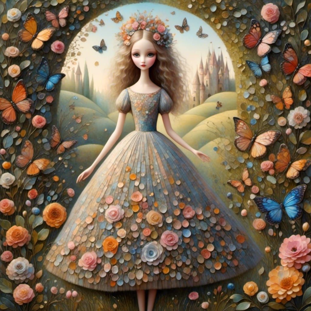 <lora:ANTONIA:1.0> <lora:WHIMSICAL:1.0> googly eyed pretty l...