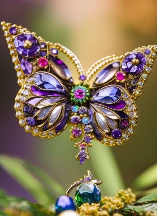 "A Jewelled up Monarch"