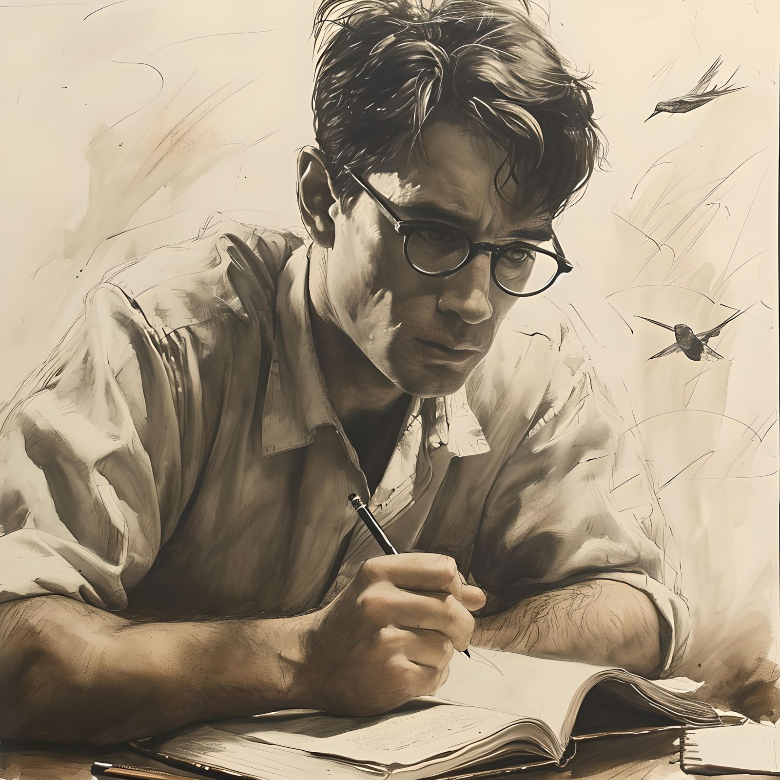 Coming up with puns be like