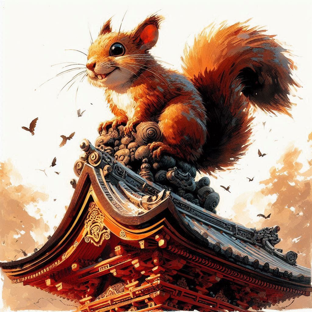 Mischievous Squirrel