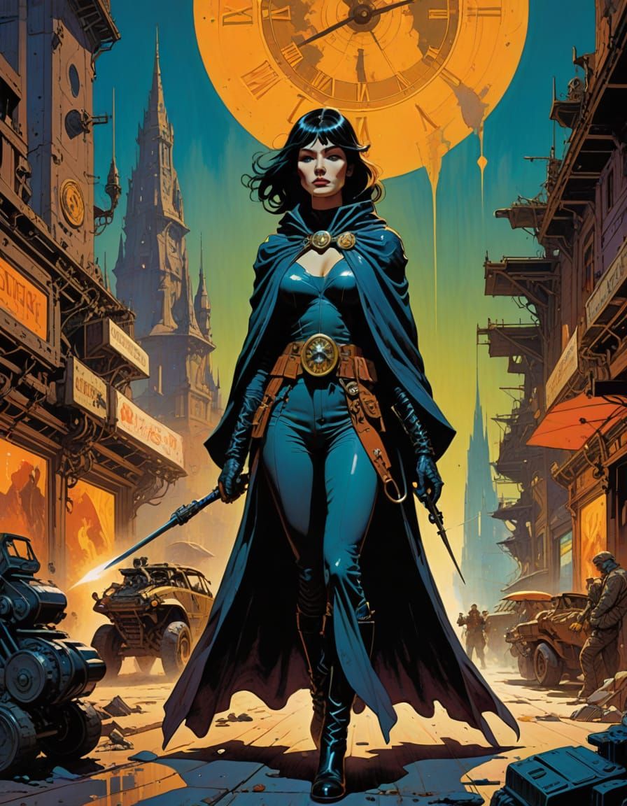 Procrastination lady