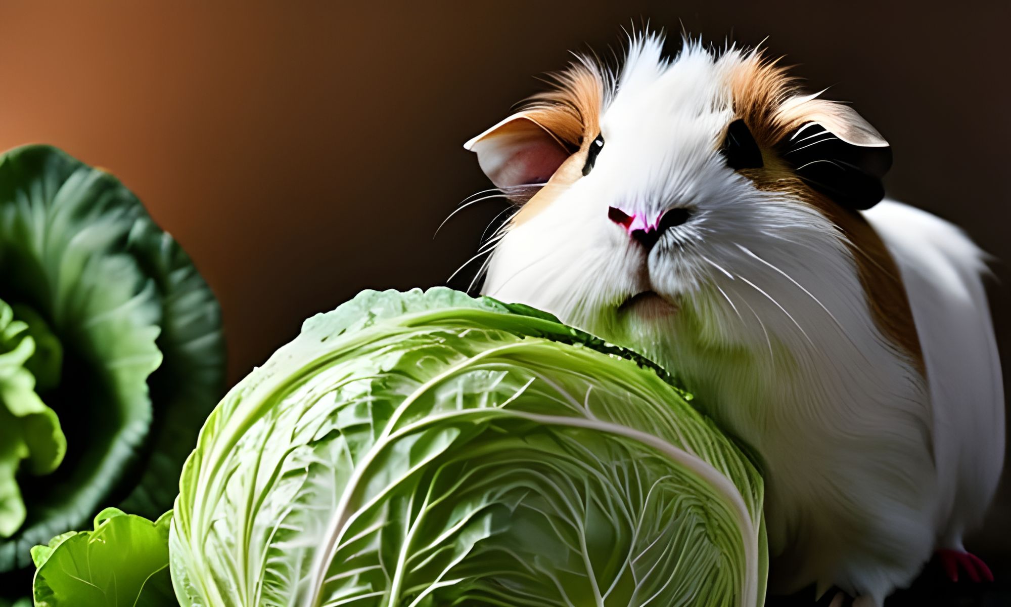 Guinea pigs eat outlet cabbage