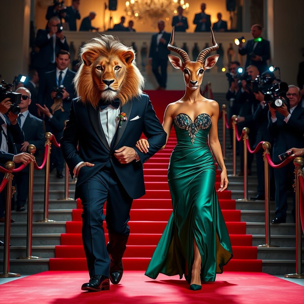 Descent of the steps for the film "Love is in the Jungle"  by @Ahriman