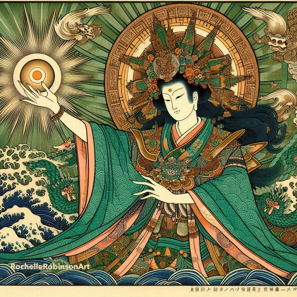 Goddess of the Sun Amaterasu