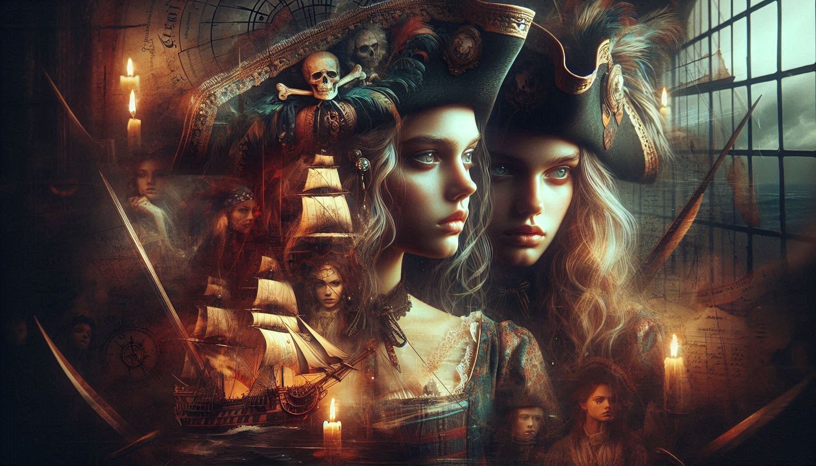 Anne Bonny and Mary Read