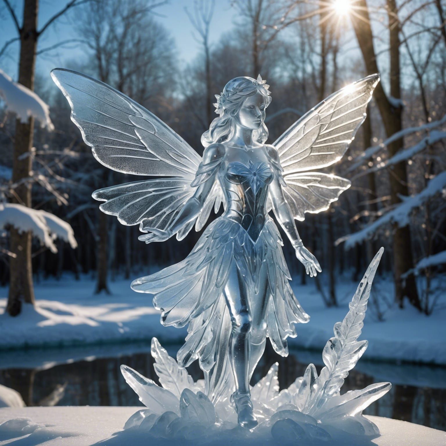 Ice Fairy   by @Maarten Smeets