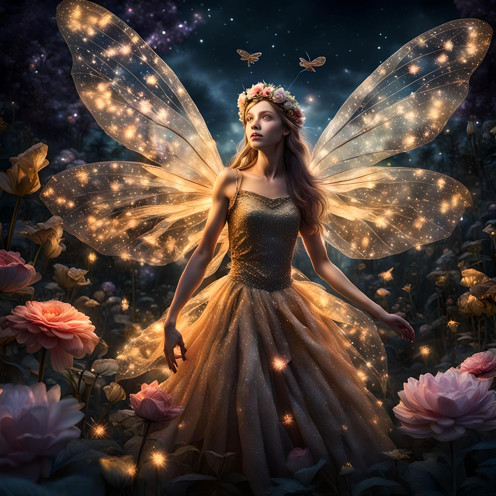 Fairy In The Garden  by @Matriximp