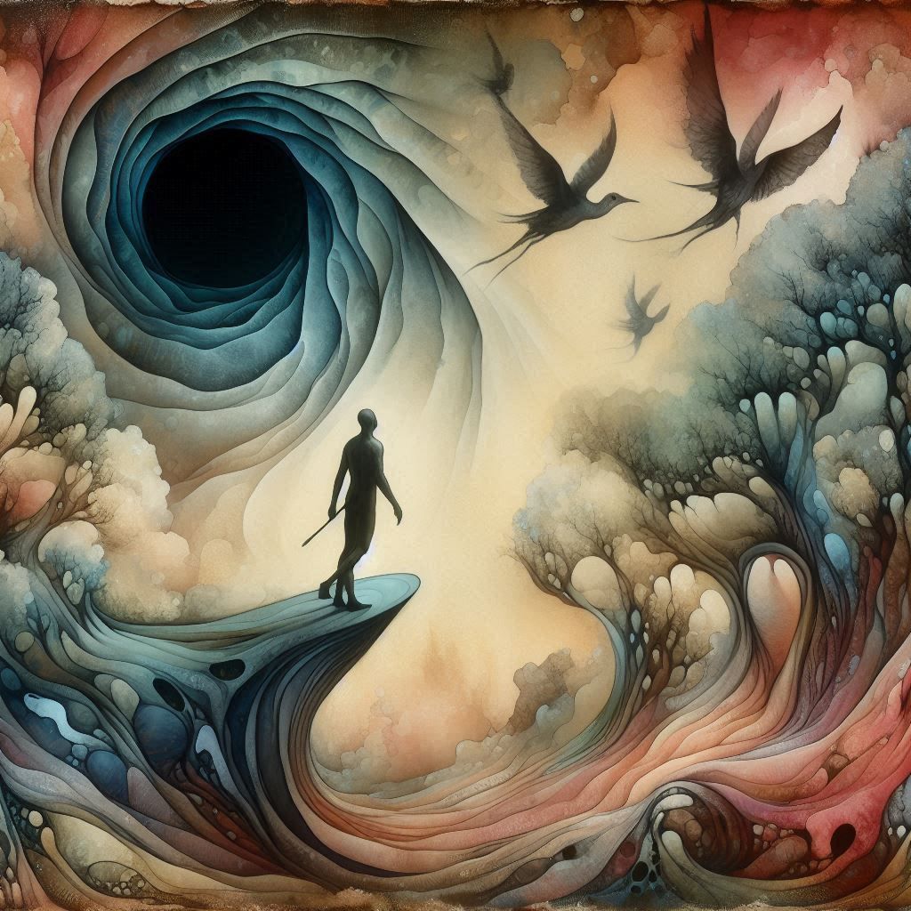 search for the empty void within