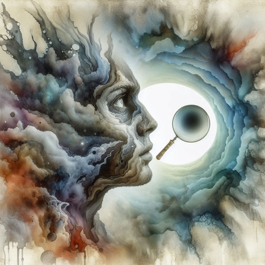 search for the empty void within