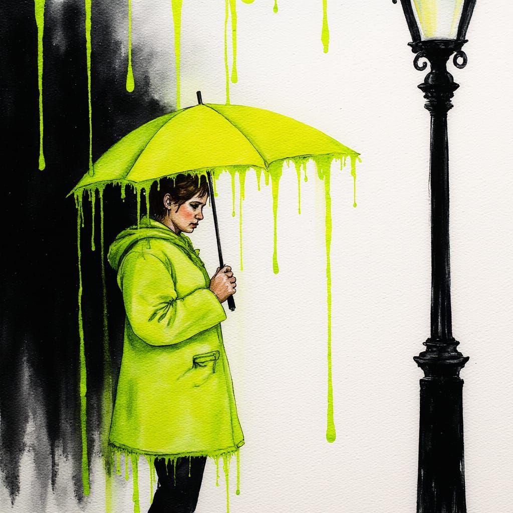 Neon Rain Always Get Me Down