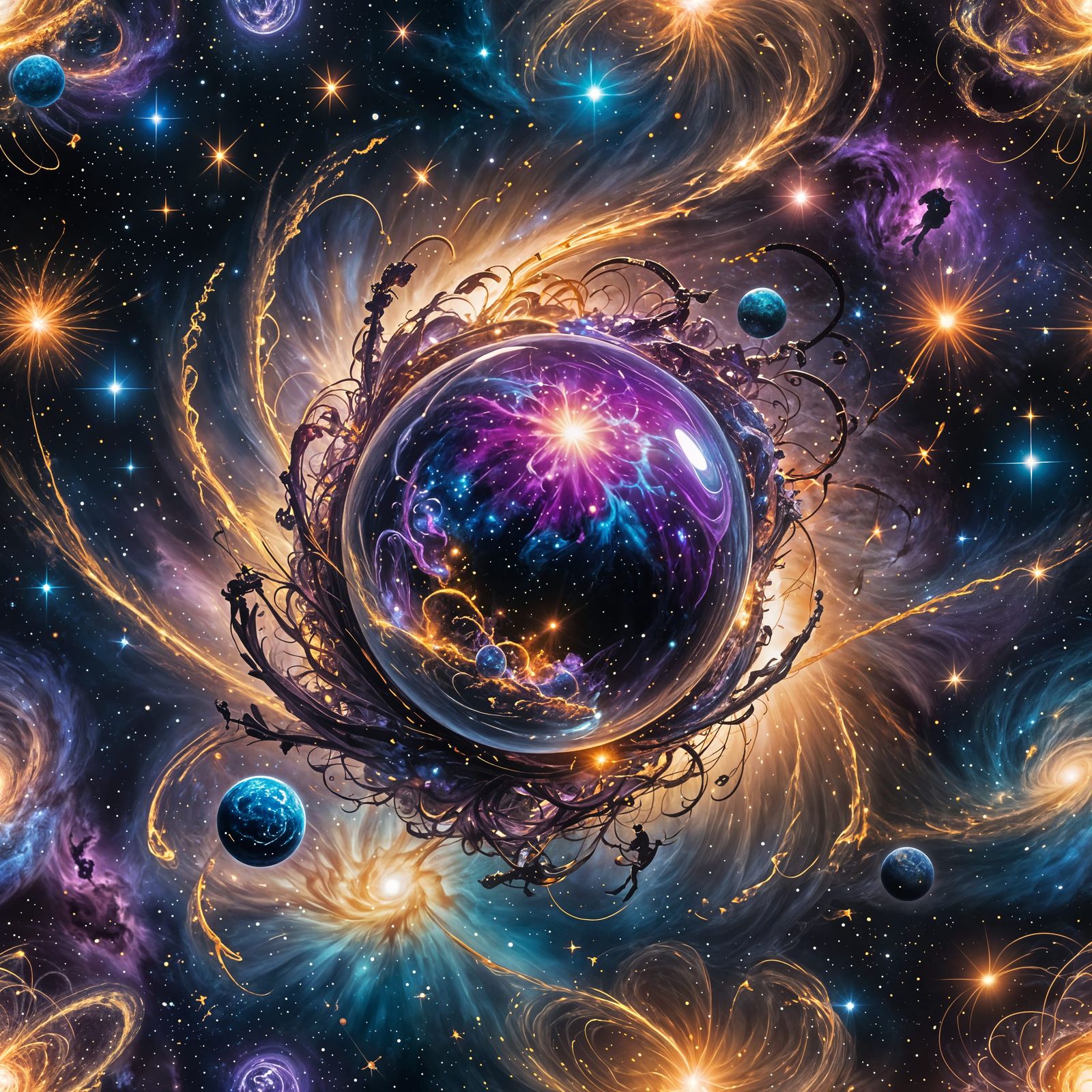 Galaxy Orb  by @TSharp 