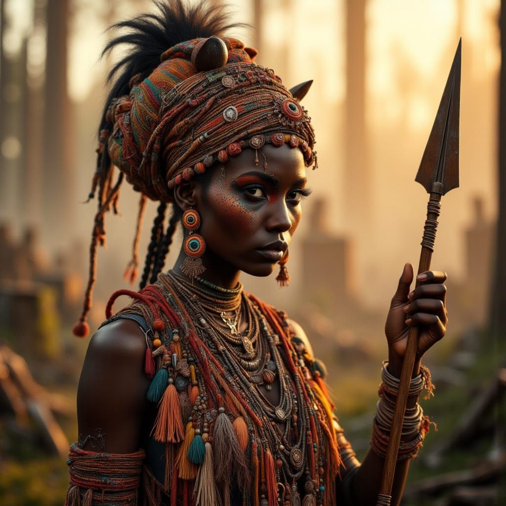 Beautiful African princess  by @Jarveyboy