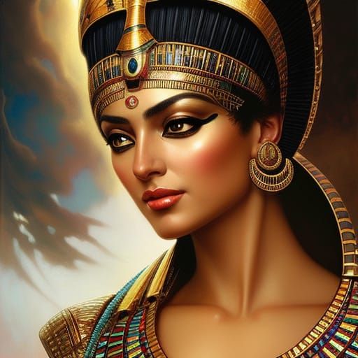 Queen Cleopatra - AI Generated Artwork - NightCafe Creator