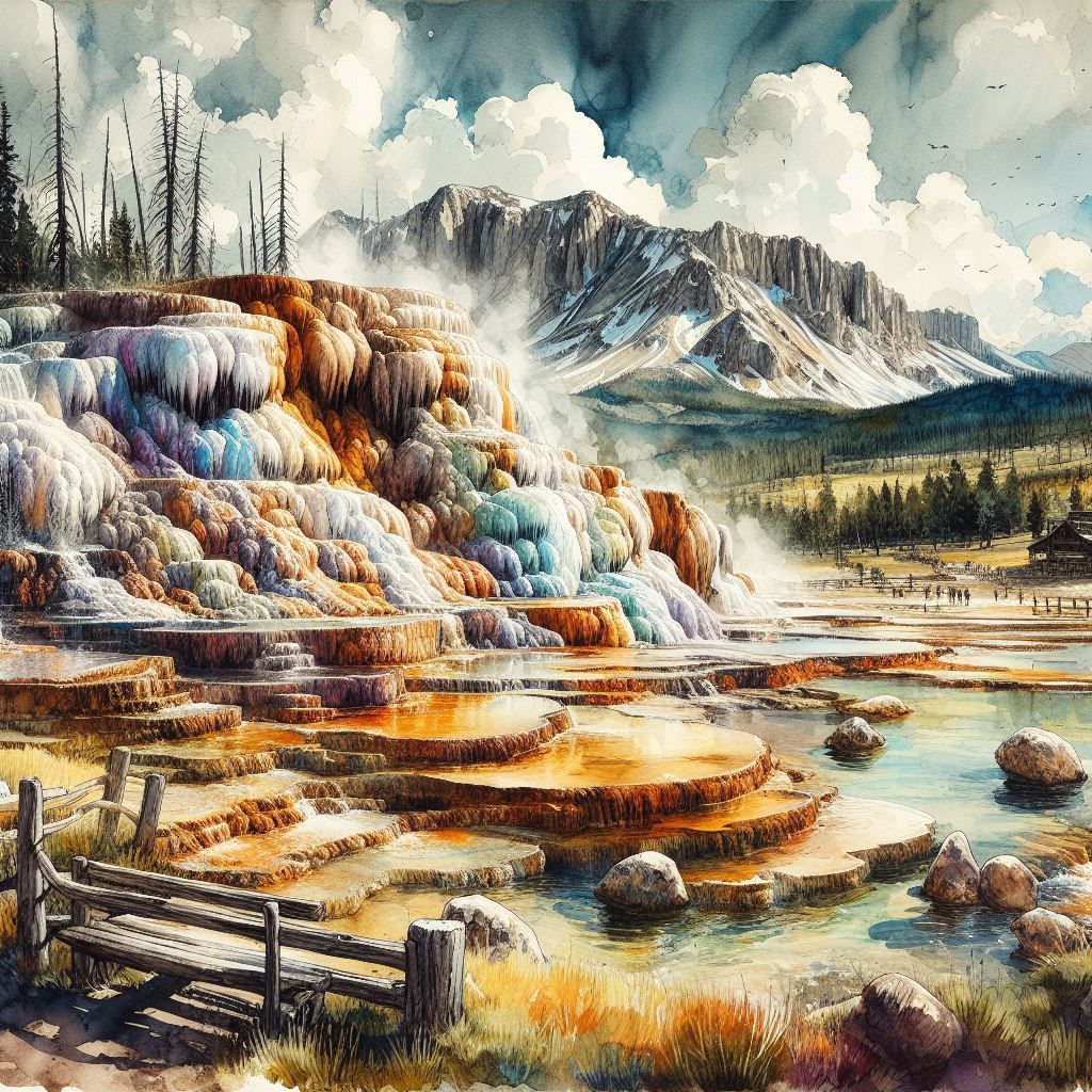Mammoth Hot Springs