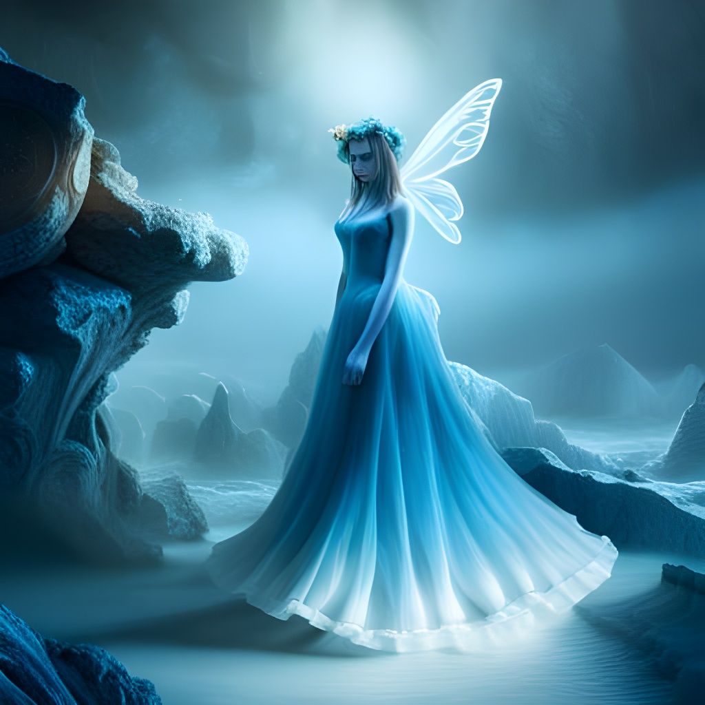 Blue Fairy in a Blue Word