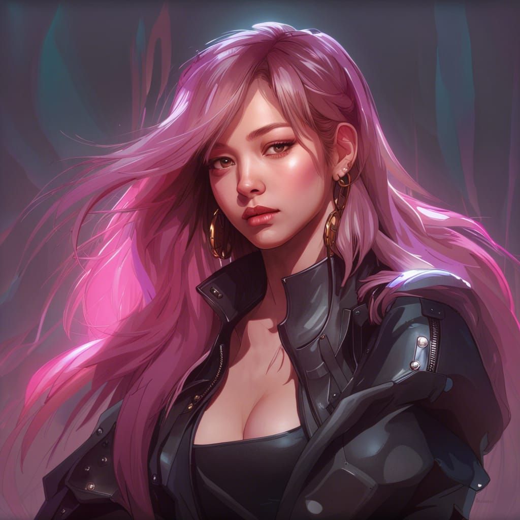 Lisa blackpink - AI Generated Artwork - NightCafe Creator