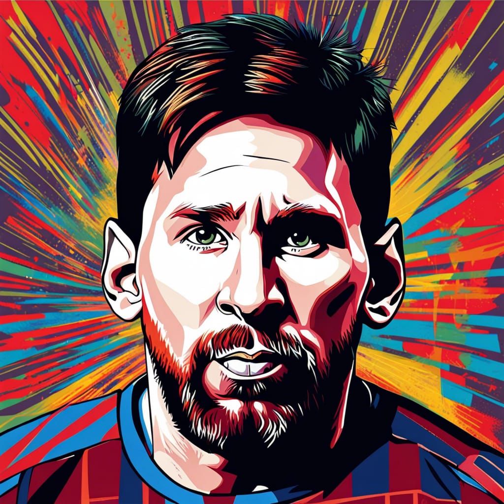 Lionel Messi, the Argentine sensation - AI Generated Artwork ...