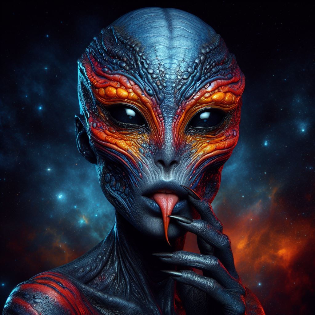 Portraits of a Serial Creator : She's Alien