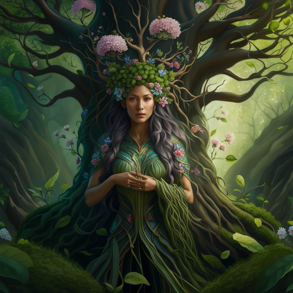 Dryad - AI Generated Artwork - NightCafe Creator