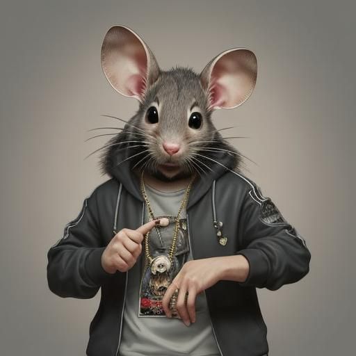 rap rat - AI Generated Artwork - NightCafe Creator